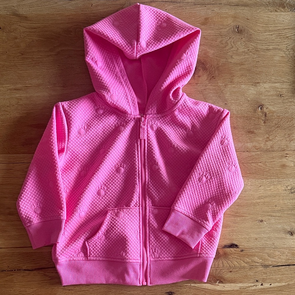 Subtle Minnie Print Hoodie NWOT